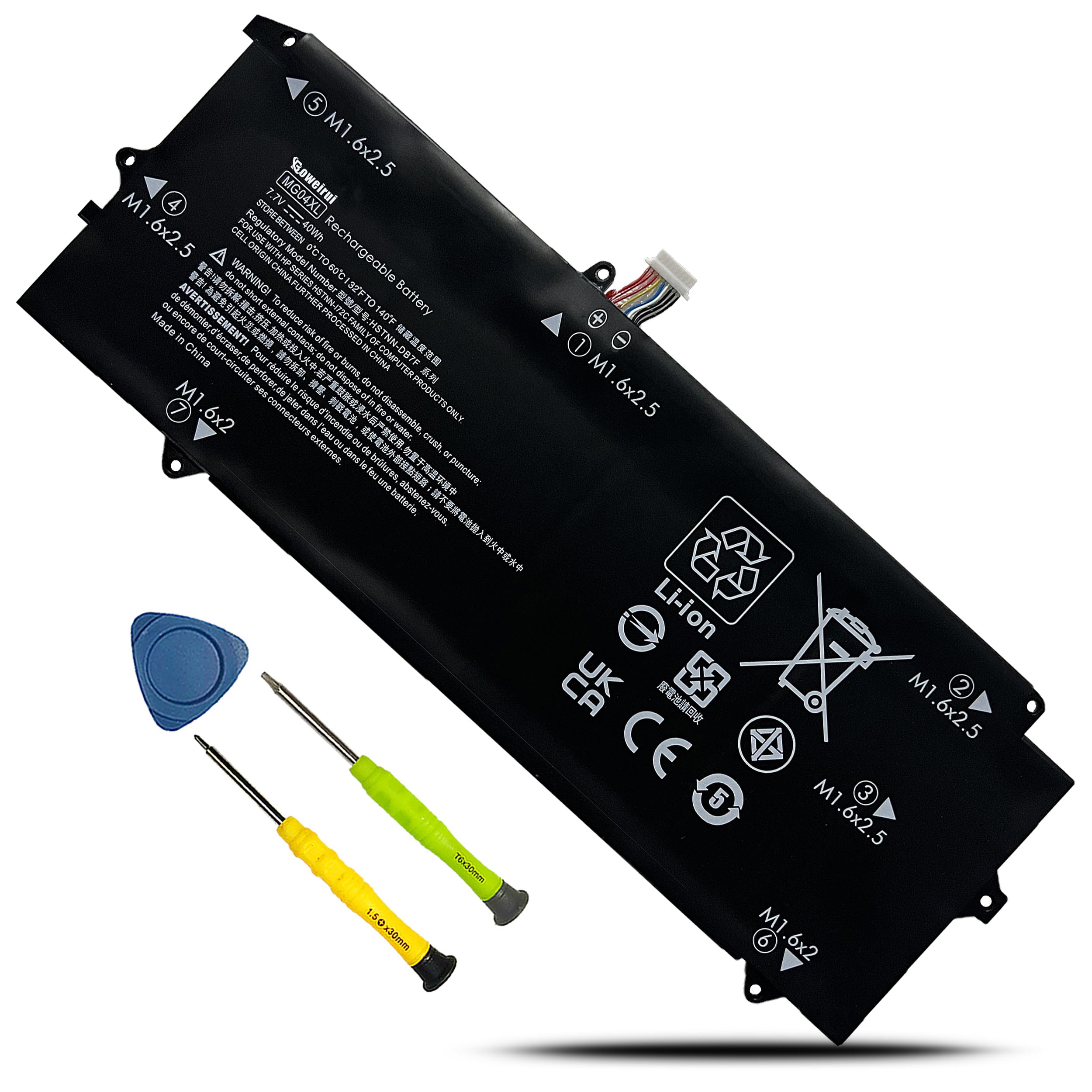 HP MG04XL laptop battery replacement for EliteBook 850 G3/G4